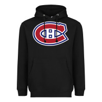 Black canadiens Heavyweight Hoodie - linhVisuals