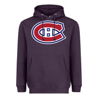 Plum canadiens Heavyweight Hoodie - linhVisuals