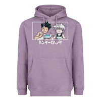 Lavender gon killua Heavyweight Hoodie - linhVisuals