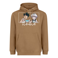 Toasted Coconut gon killua Heavyweight Hoodie - linhVisuals