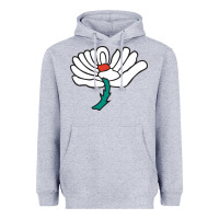 Heather Grey yorkshire county cricket club Heavyweight Hoodie - linhVisuals