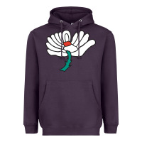 Plum yorkshire county cricket club Heavyweight Hoodie - linhVisuals