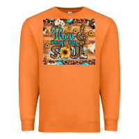 Carrot then sings my soul treble clef Premium Sweatshirt - JahusDesignShop
