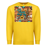 Lemon then sings my soul treble clef Premium Sweatshirt - JahusDesignShop