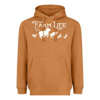 Meerkat FARM LIFE ANIMAL Heavyweight Hoodie - linhVisuals
