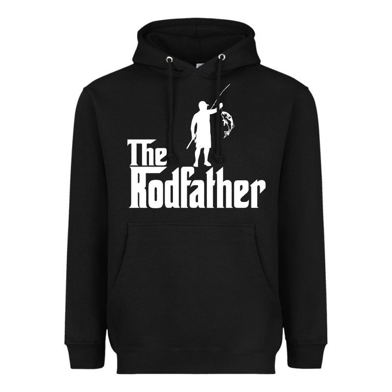 Fishing The Rodfather Heavyweight Hoodie by linhVisuals | Teevron