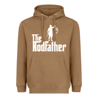 Toasted Coconut Fishing The Rodfather Heavyweight Hoodie - linhVisuals