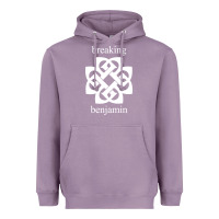 Lavender BREAKING BENJAMIN - BLACK AND WHITE Heavyweight Hoodie - linhVisuals