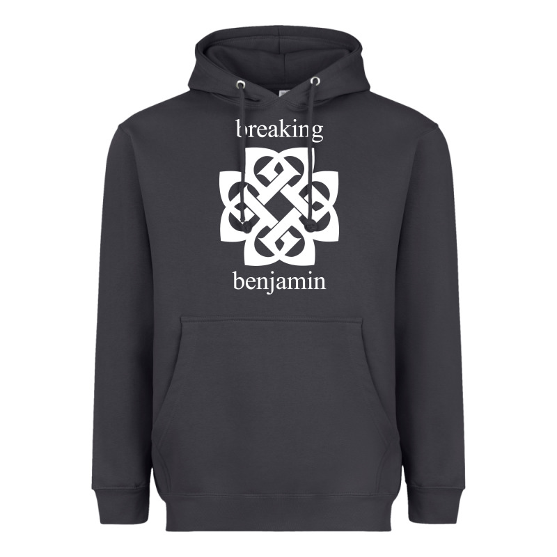 Breaking Benjamin - Black And White Heavyweight Hoodie by linhVisuals | Teevron