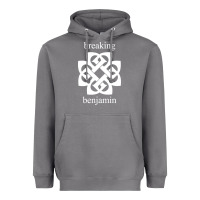 Storm BREAKING BENJAMIN - BLACK AND WHITE Heavyweight Hoodie - linhVisuals