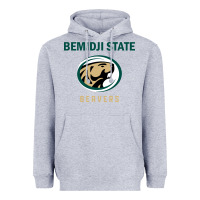 Heather Grey bemidji state beavers, gear Heavyweight Hoodie - linhVisuals