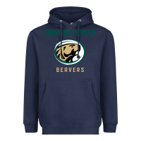 Navy bemidji state beavers, gear Heavyweight Hoodie - linhVisuals