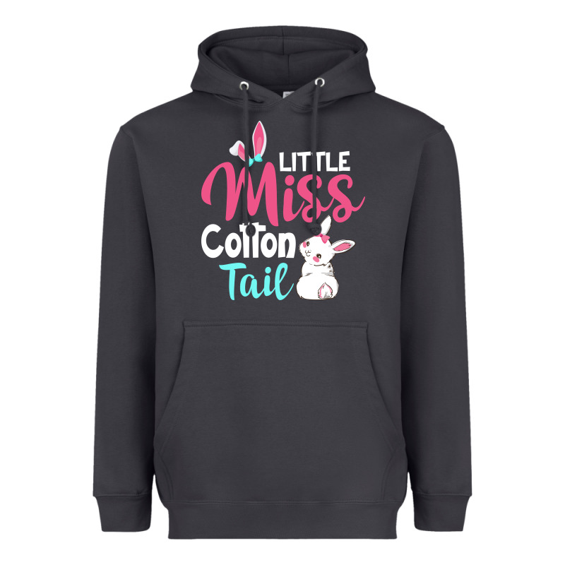 Little Miss Cottontail Easter Heavyweight Hoodie by linhVisuals | Teevron