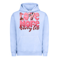 Pigment Grape Ice love more worry less Urban Hoodie - RanaPortraitStore