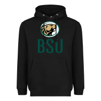 Black bemidji state beavers, bsu, gear Heavyweight Hoodie - linhVisuals