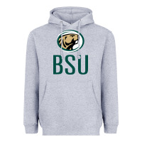 Heather Grey bemidji state beavers, bsu, gear Heavyweight Hoodie - linhVisuals