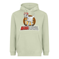 Matcha mamasaurus Heavyweight Hoodie - linhVisuals