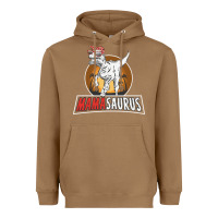 Toasted Coconut mamasaurus Heavyweight Hoodie - linhVisuals
