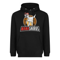 Black mamasaurus Heavyweight Hoodie - linhVisuals