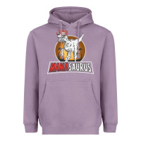 Lavender mamasaurus Heavyweight Hoodie - linhVisuals