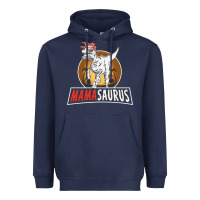 Navy mamasaurus Heavyweight Hoodie - linhVisuals