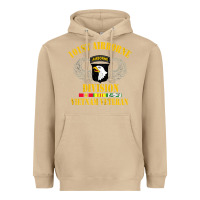 Mushroom Airborne 101st division Heavyweight Hoodie - linhVisuals
