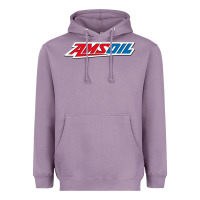 Lavender #amsoil Heavyweight Hoodie - linhVisuals
