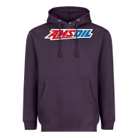 Plum #amsoil Heavyweight Hoodie - linhVisuals
