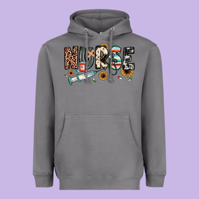 Nurse Heavyweight Hoodie Designed By Jahusdesignshop
