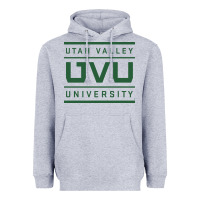 Heather Grey uvu, utah valley, education Heavyweight Hoodie - linhVisuals
