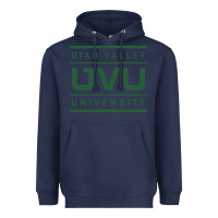 Navy uvu, utah valley, education Heavyweight Hoodie - linhVisuals