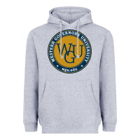 Heather Grey wgu, studies in utah Heavyweight Hoodie - linhVisuals