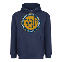 Navy wgu, studies in utah Heavyweight Hoodie - linhVisuals