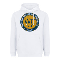 White wgu, studies in utah Heavyweight Hoodie - linhVisuals