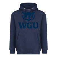 Navy western, governors, education Heavyweight Hoodie - linhVisuals