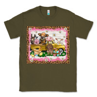 Army Green Easter Day with farm animals tumbler Classic Tee - HowdyJamesFarm
