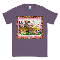 Lavender Easter Day with farm animals tumbler Classic Tee - HowdyJamesFarm