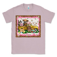 Lilac Easter Day with farm animals tumbler Classic Tee - HowdyJamesFarm