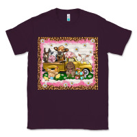 Plum Easter Day with farm animals tumbler Classic Tee - HowdyJamesFarm