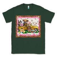 Sports Green Easter Day with farm animals tumbler Classic Tee - HowdyJamesFarm