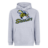 Heather Grey sugar land skeeters Heavyweight Hoodie - linhVisuals