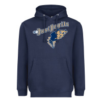 Navy tri city dust baseball Heavyweight Hoodie - linhVisuals