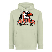 Matcha trois rivières aigles Heavyweight Hoodie - linhVisuals