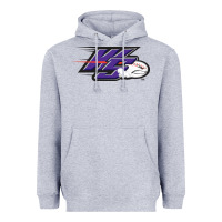 Heather Grey winston salem dash Heavyweight Hoodie - linhVisuals