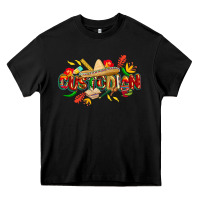 Black cinco de mayo custodian Heavy Core Tee - CowGirlArtShop