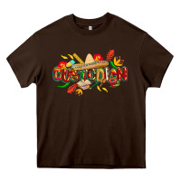Chocolate Brown cinco de mayo custodian Heavy Core Tee - CowGirlArtShop
