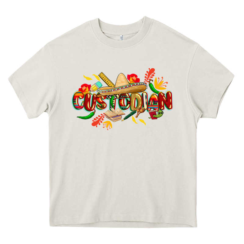 Cinco De Mayo Custodian Heavy Core Tee by CowGirlArtShop | Teevron