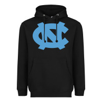 Black North Carolina Tar Heels Heavyweight Hoodie - linhVisuals