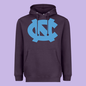 North Carolina Tar Heels Heavyweight Hoodie Designed By Linhvisuals