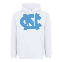White North Carolina Tar Heels Heavyweight Hoodie - linhVisuals